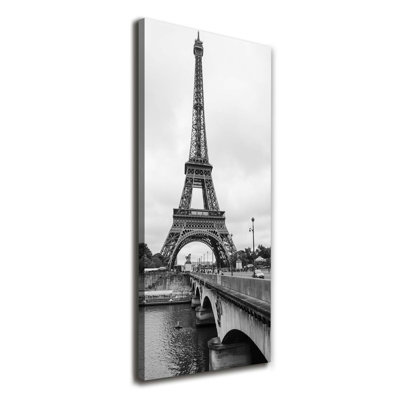 Eiffel Tower Paris - Wrapped Canvas Print