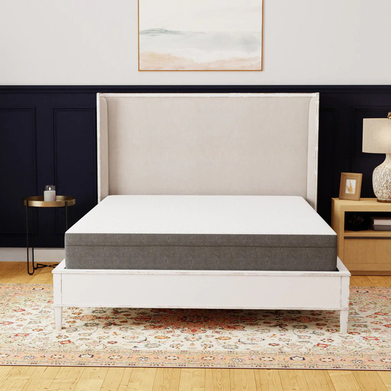 Matelas standard ferme, respirant, amovible et lavable Minnesota, 8'', Très grand californien séparé