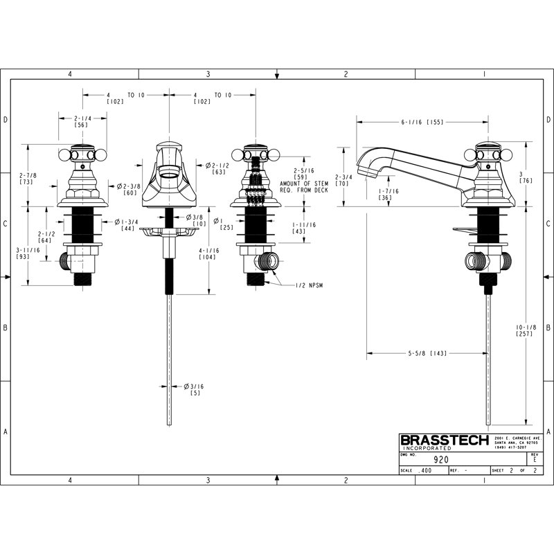 Astor Widespread Bathroom Faucet with Drain Assembly, Oil Rubbed Bronze