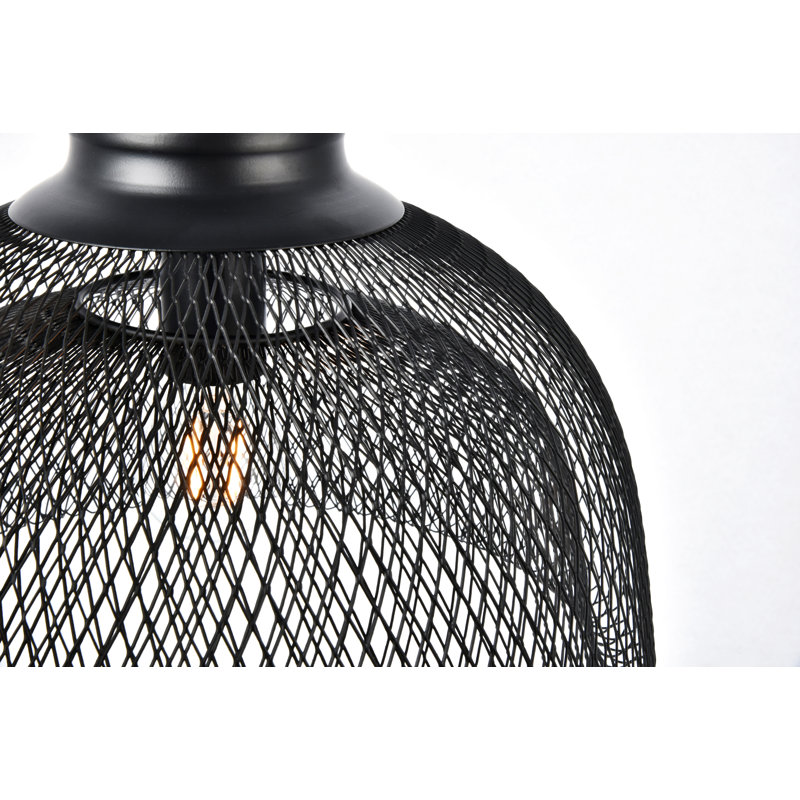 1 - Light Single Pendant, 72" H x 13.5" W x 13.5" D