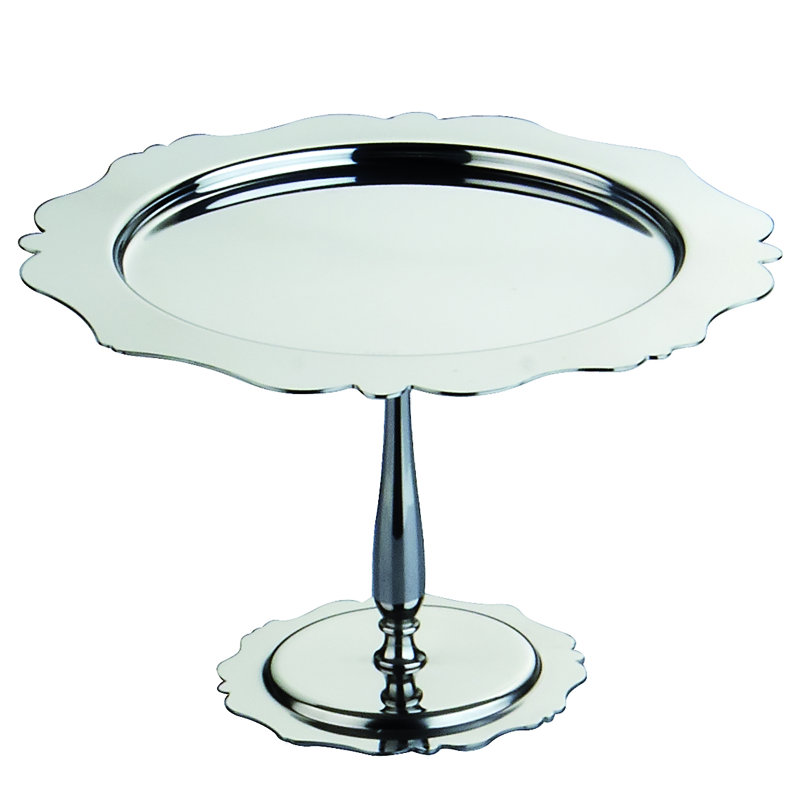 Dolce Vita Stainless Steel Pastry Stand, Silver