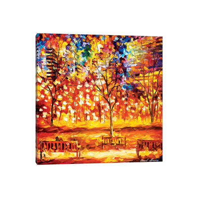 View From The Park by Leonid Afremov - Painting on Canvas