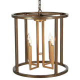 West Palm 4 - Light Lantern Drum Chandelier