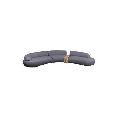 Mellow Sofa W/Right Long & Left Short Backrest