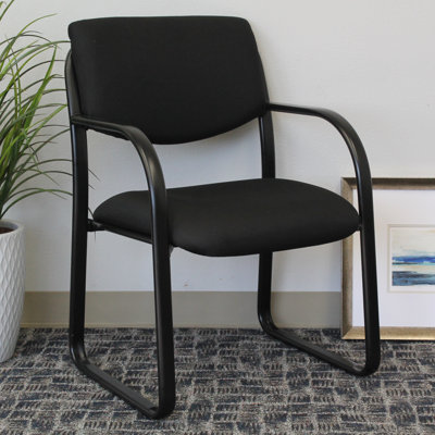 Arvin Reception Chair with Metal Frame