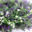 25cm Round Artificial Lavender Flower Wreath