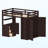Gerrilyn Kids Twin Loft Bed with Drawers-22862743
