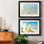 Padre Island Shore Birds - Ensemble de 2 reproductions d'art sur toile encadrées-1180791705-1180791702-1180843042