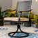 7 Pcs Outdoor Dining Sets With 6 Dining Chairs & 1 Rectangular Metal Table