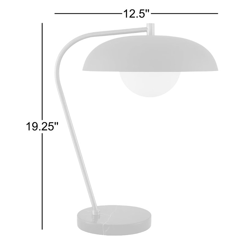Barrile Farmington Table Lamp, Black, Green