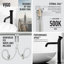 Robinet de lavabo vasque à poignée simple H 12 po Cass-61598615