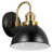 Matte Black/Satin Gold