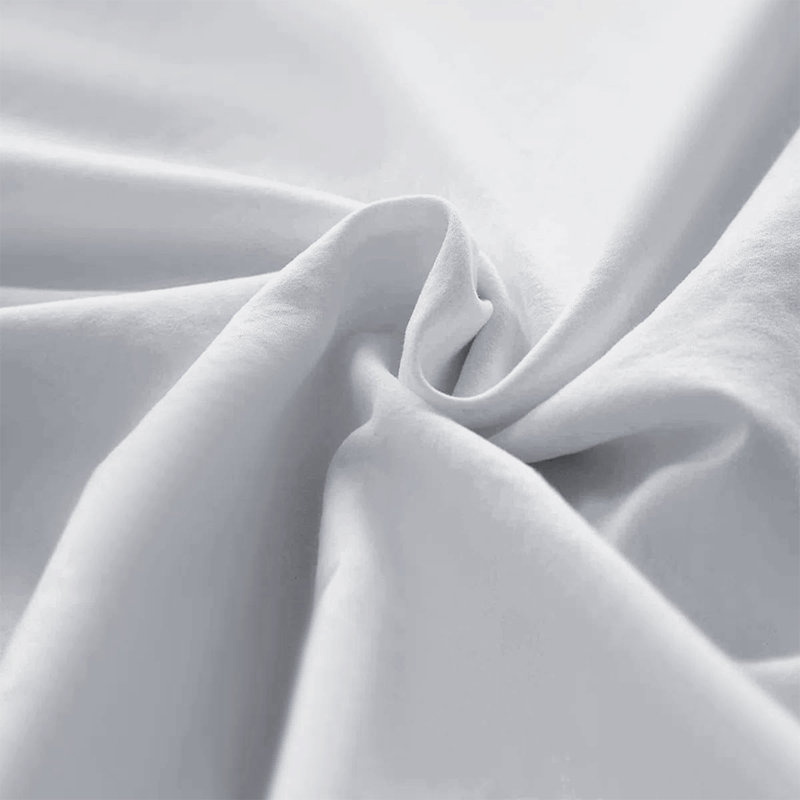 Microfiber Machine Tufted - Set of 2, Silver