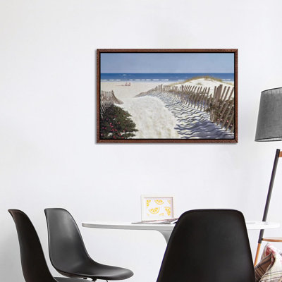 Walk To The Beach by Zhen-Huan Lu - Print on Canvas