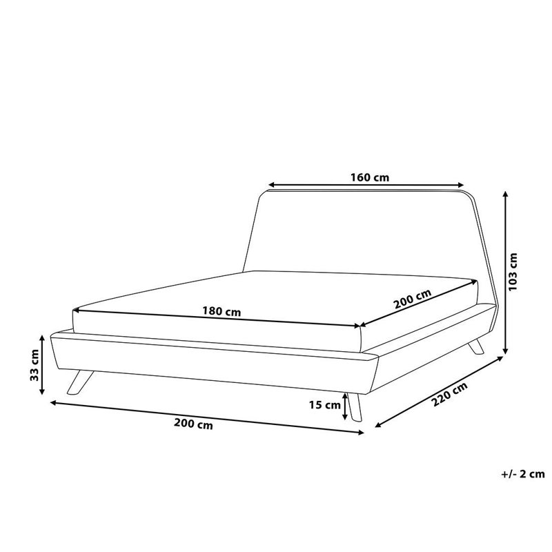 Kingsbridge Upholstered Bed, Super King (6')