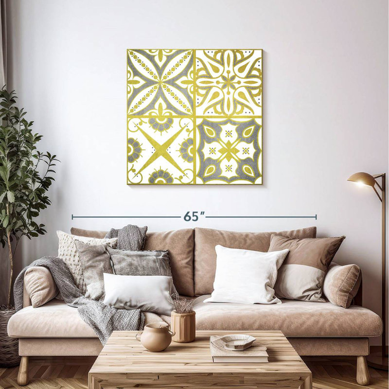 Kerner Lime Gold Azulejo Tiles