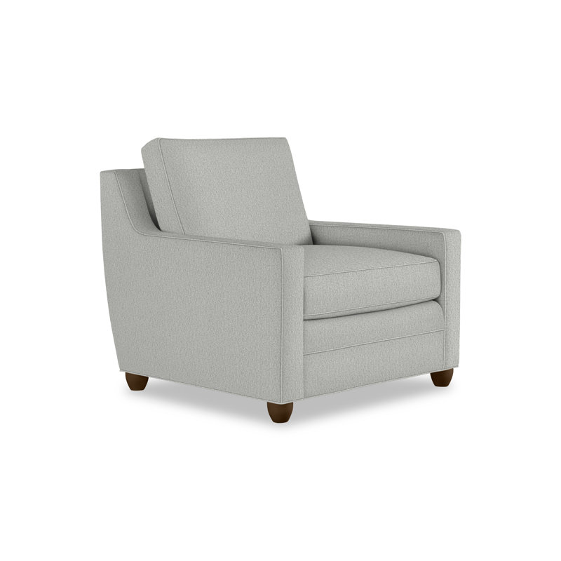 Fairgrove Armchair, Tarbee Dove, Havana