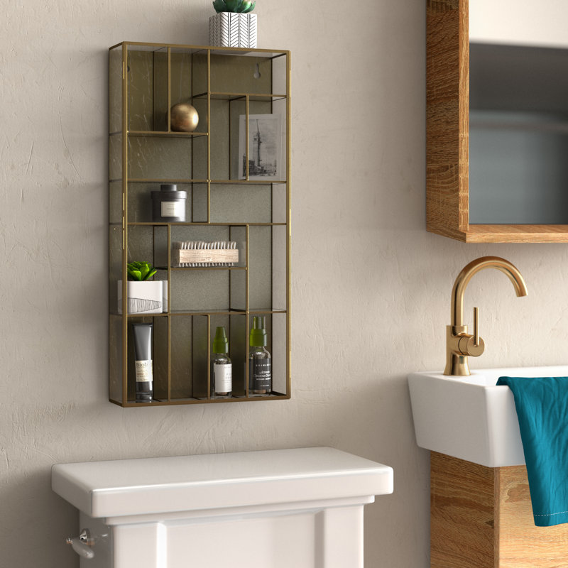 Alvares Metal Wall Organizer with Wall Baskets