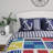  Reversible Coastal-Themed Quilt Set with Sham - Hypoallergenic Microfiber Bedding-1602149215