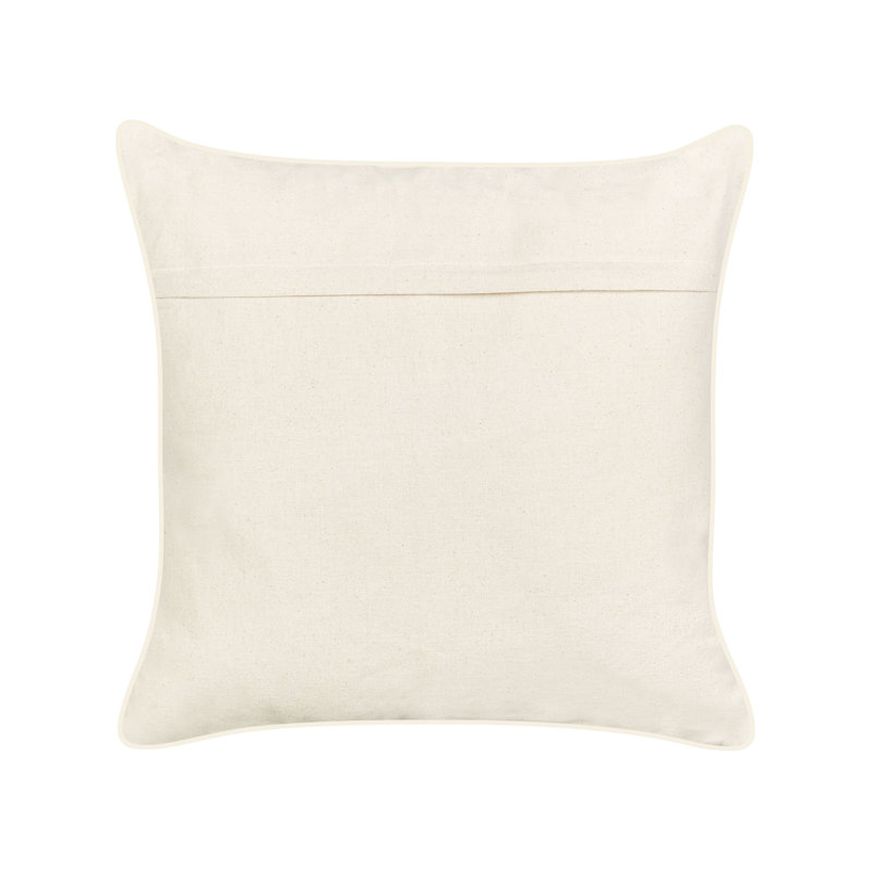 Animal Print Beige Square Cushion