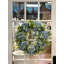 Spring Wreath with Hydrangeas and Budding Flowers