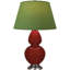 Lampe de table double gourde en céramique-607330833-607330839-636405621