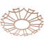 Médaillon de plafond en bois Augustus-63412094-63412106
