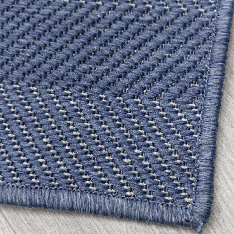Runner Striped Flatweave Area Rug, Runner 60 x 150 cm