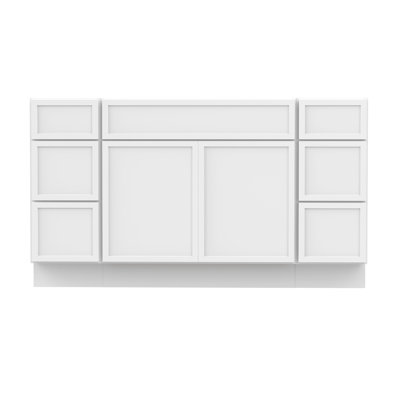 57'' Single Bathroom Vanity Base Only