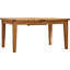 Cumbria Aspen Extension Dining Table with Butterfly Leaf, Antique Natural