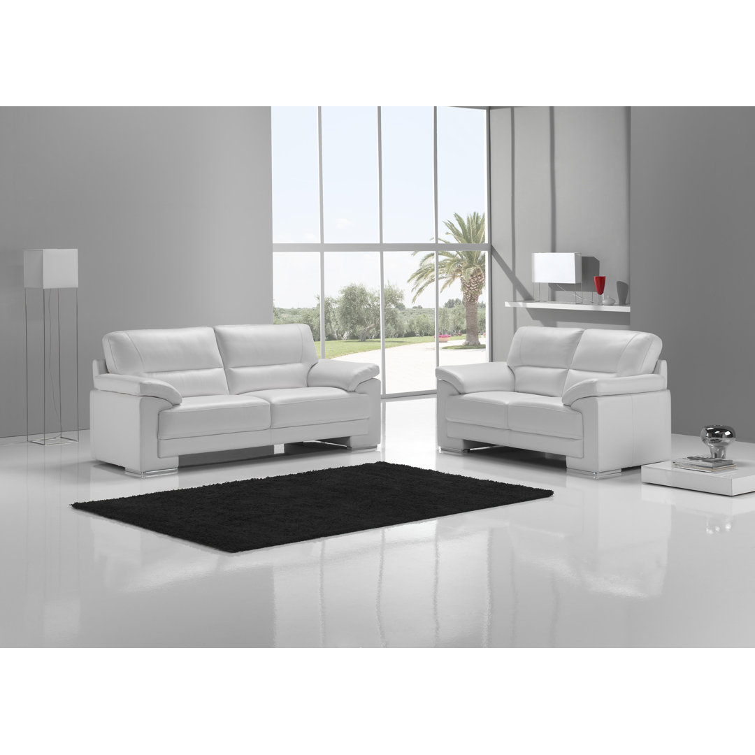 3-Sitzer Sofa Jakavious aus Echtleder