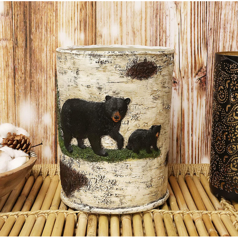 Auline Resin Open Waste Basket
