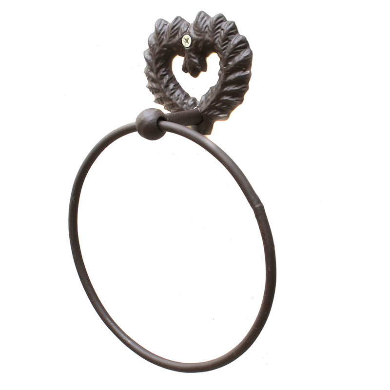 Ozzie Towel Ring, Brown