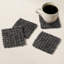  Sous-verres en laine MODWOOL (ensemble de 4, gris foncé)-2041837607