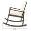Chaise berçante confortable
