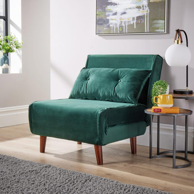 Lonara One Seater Upholstered Single Sofa Bed