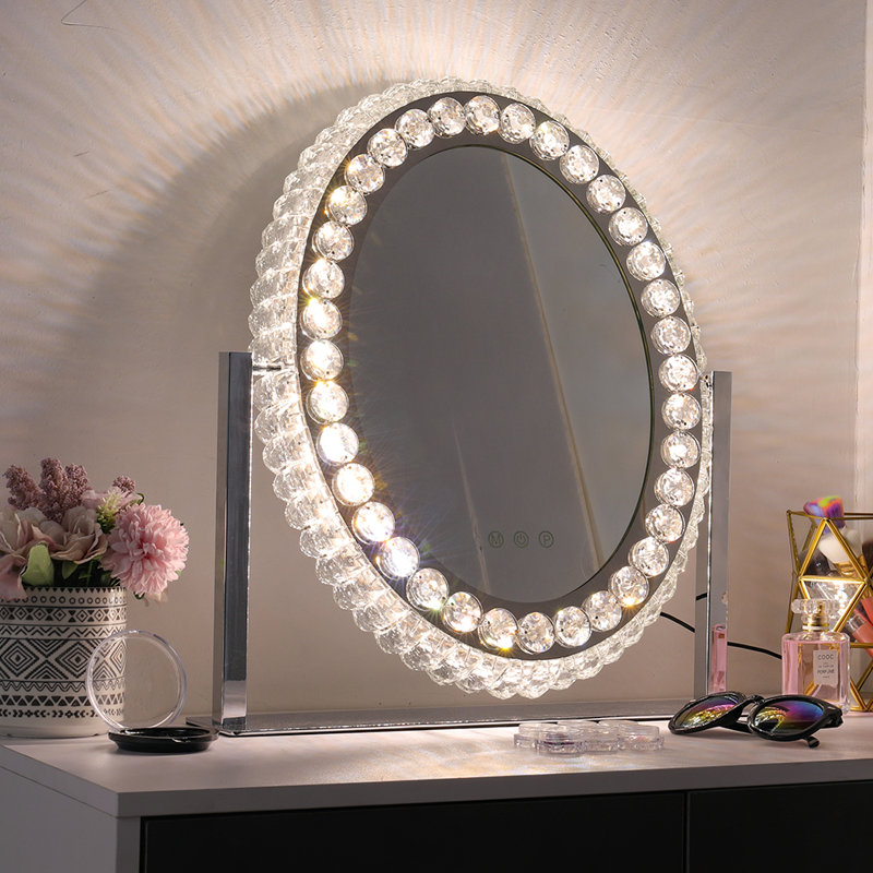 Chatfield Metal Oval Floor Mirror