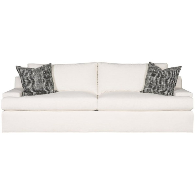 American Bungalow 96"Crew Sofa, Worthy Snow