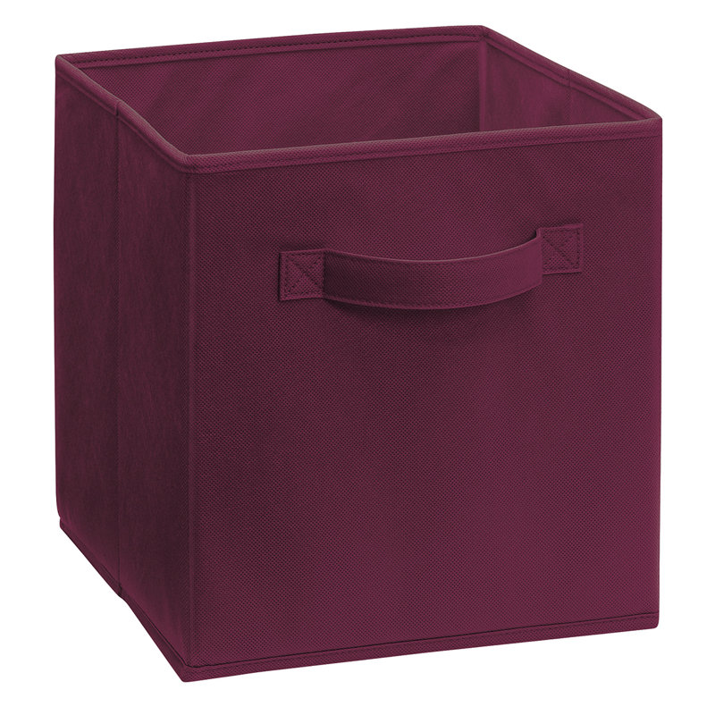 Tiroir en tissu Cubeicals, Corail, Ensemble de 1