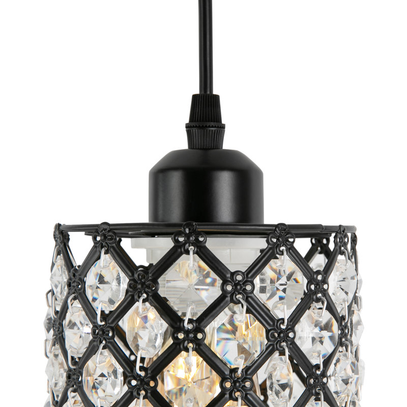 Luminaire suspendu simple à 1 lumière Brandton (ensemble de 2)