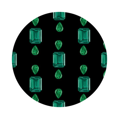Napperon Gem Emeralds 