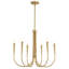 Lustre de style bougie traditionnel / classique à 6 lumières à intensité variable Nyanna-2060733706
