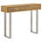Harmony Natural And Silver 2Drawer Console Table