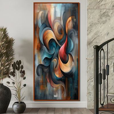 Nykeema, dessin au trait abstrait paysage