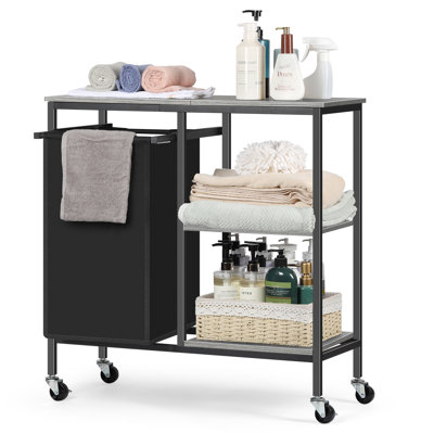 Laundry Cart with Wheels
