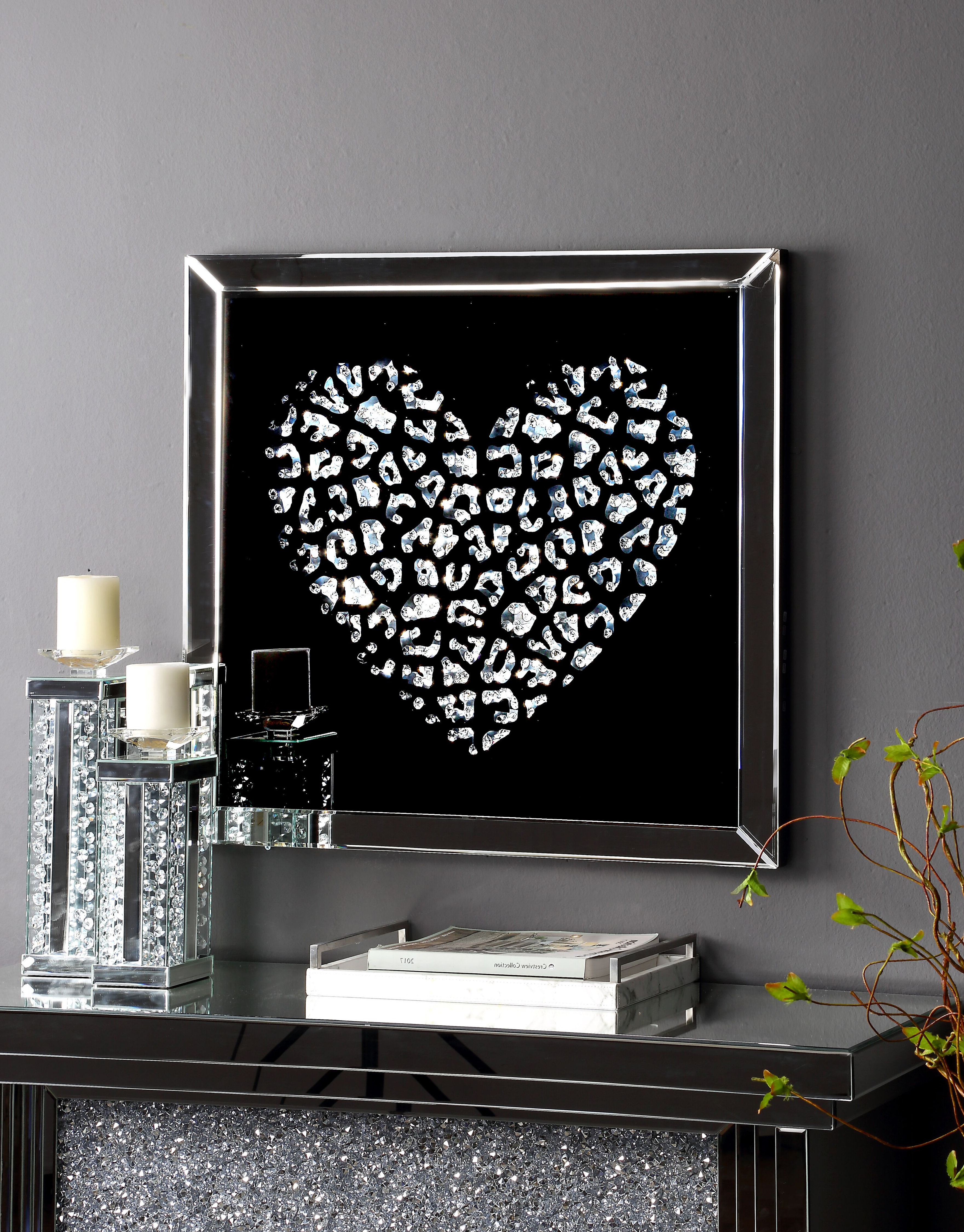 Bungalow Rose Heart Shaped Wall Decor | Wayfair