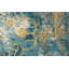 Tapis oriental bleu en coton Agatha-968905366
