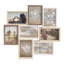Amesfield Brown Solid Wood Picture Frame with Mat