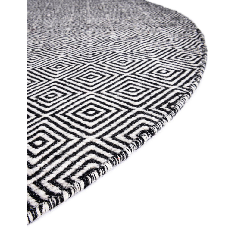 Tapis en laine Traetyn, Rond 10 pi