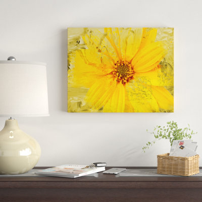 « painted pétales xxxvi », impression sur toile tendue